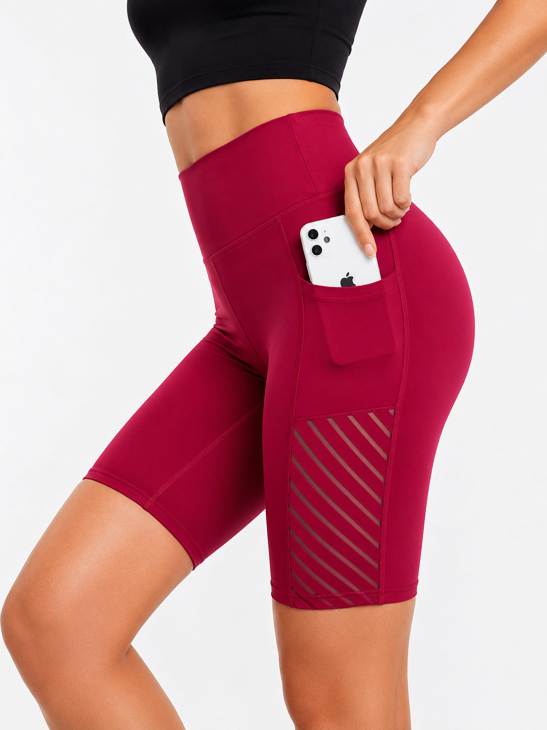 Modelujące Krótkie Legginsy z Kieszeniami – Odmień swoją sylwetkę bez wysiłku