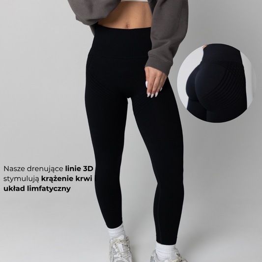Modelujące Legginsy Lunare Czarny