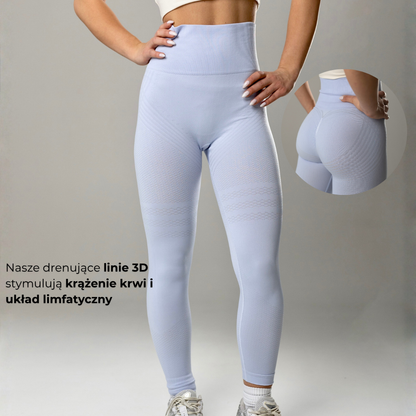 Modelujące Legginsy Lunare Jasny Fioletowy