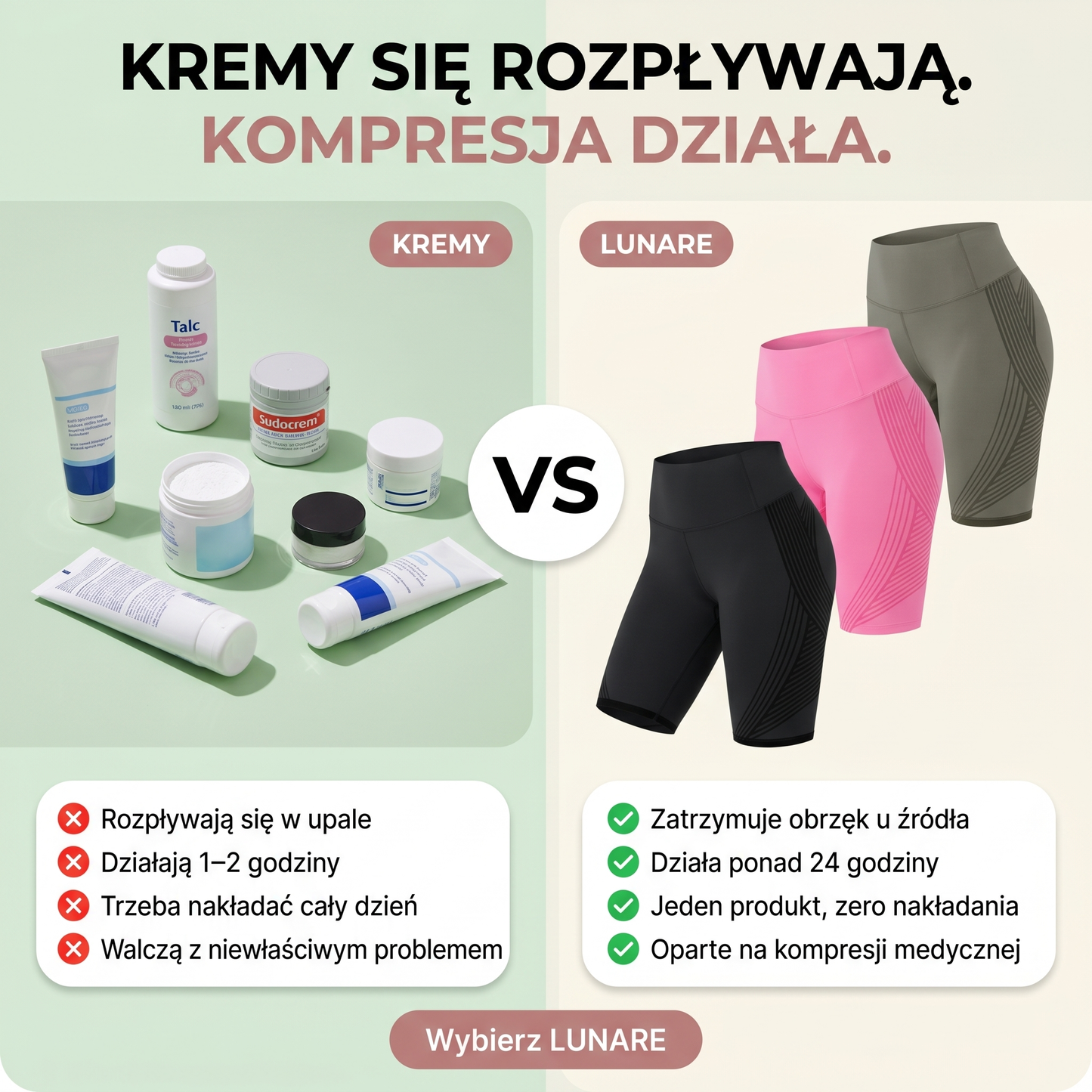 Modelující krátké legíny – Změňte svou postavu bez námahy
