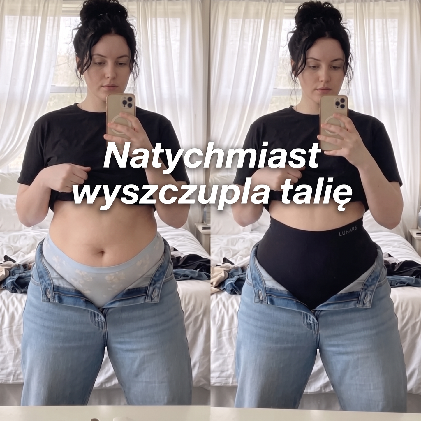 LUNARE Modelujące Stringi – idealna sylwetka na co dzień